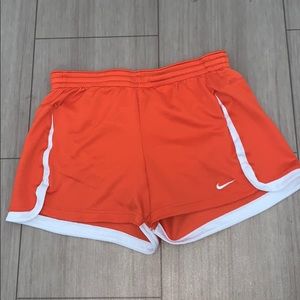 NEW Orange Nike Mesh Shorts